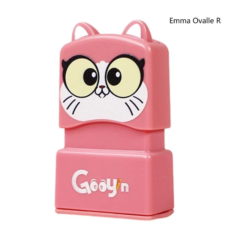 Q0KB naamzegel Kinderstempel Creëer leuke patronen en ontwerpen naamzegel voor kinderen