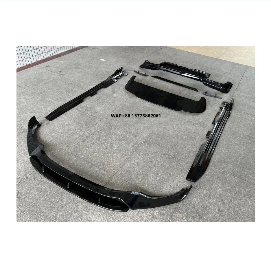 

Car Bumper for X3 G01 GLOSS BLACK BODY KIT for M-TECH BODY KIT Front Lip Rear Diffuser Side Skirts 2017+