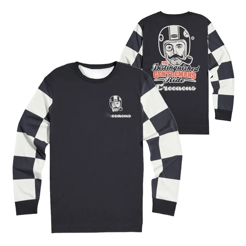 

Motocross Downhill Mountain Bike BMX Racing DH Long Sleeve Motorcycle Clothes Bicycle MTB T-Shirt Cycling Jersey Men QUICK DRY