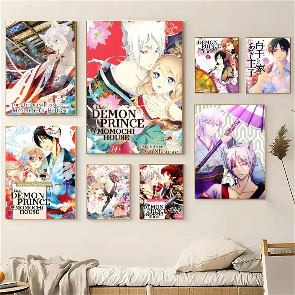 T-The Demon Prince Of Momochi House Poster Wall Art Print Art Suitable For Living Room Bedroom Bar Parlor Home Decoration Gift