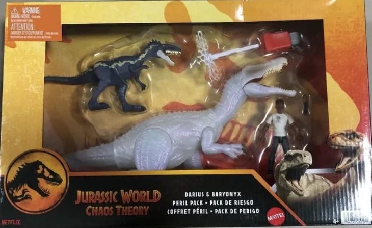 

100%Original Mattel Hammond Bull Dragon Toys for Boys Carnotaurus Dinosaurs Model Articulated Movie Figure Collection Model Toys