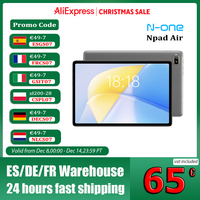 N-ONE NPad Air Tablet PC 4GB RAM+64GB ROM 10.1inch 1920*1200 FHD IPS UNISOC T310 4G Network Android 12 Type-C Dual WIFI BT5.0