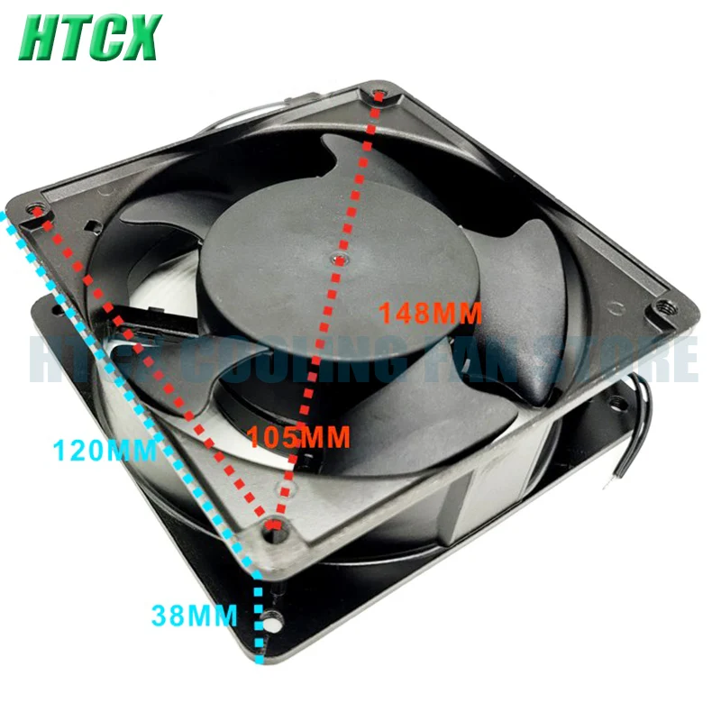 New 12038 220V Cooling Fan DP200A P N2123XBL Ball 120 * 120 * 38mm