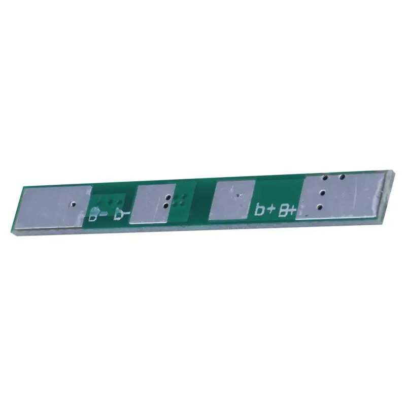 10 piezas 1S 3,7 V 4A Li-Ion BMS PCM 18650 Placa de protección de batería PCB para batería de iones de litio 18650 doble MOS