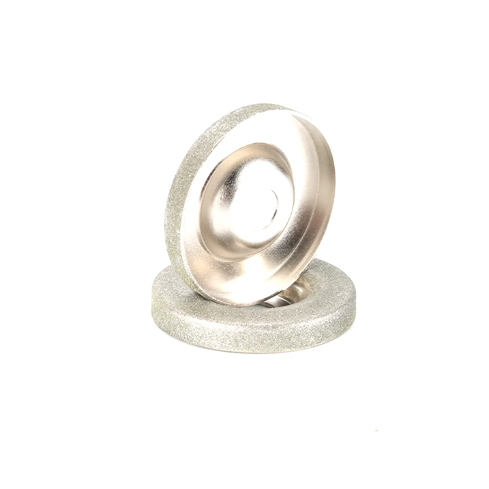 2pcs Diamond Grinding Wheel Abrasive Disc Electric For Tungsten Sharpener Steel Circle Disc Grinder Milling Tool