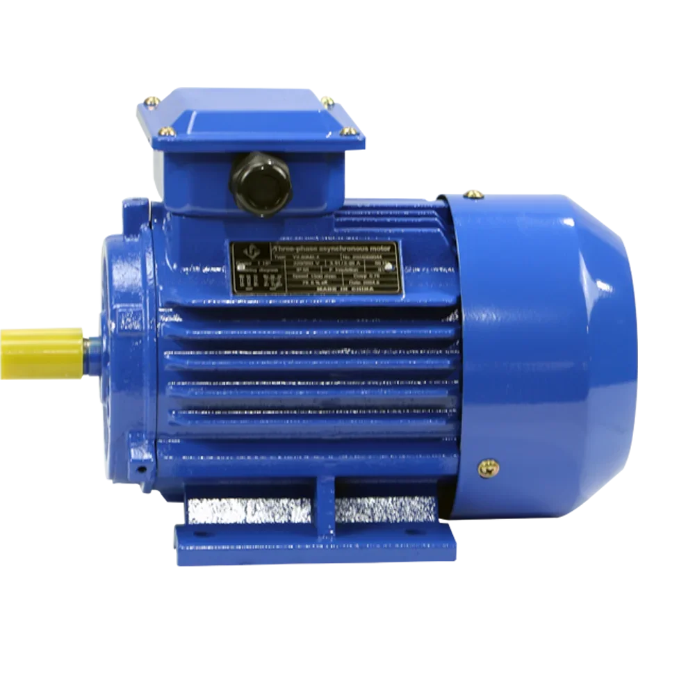 Ac Asynchronous Electric Motor Price Cast Iron Three-phase Motor 0.75KW 1HP Copper Wire 2 4 6 Poles Duction Motor