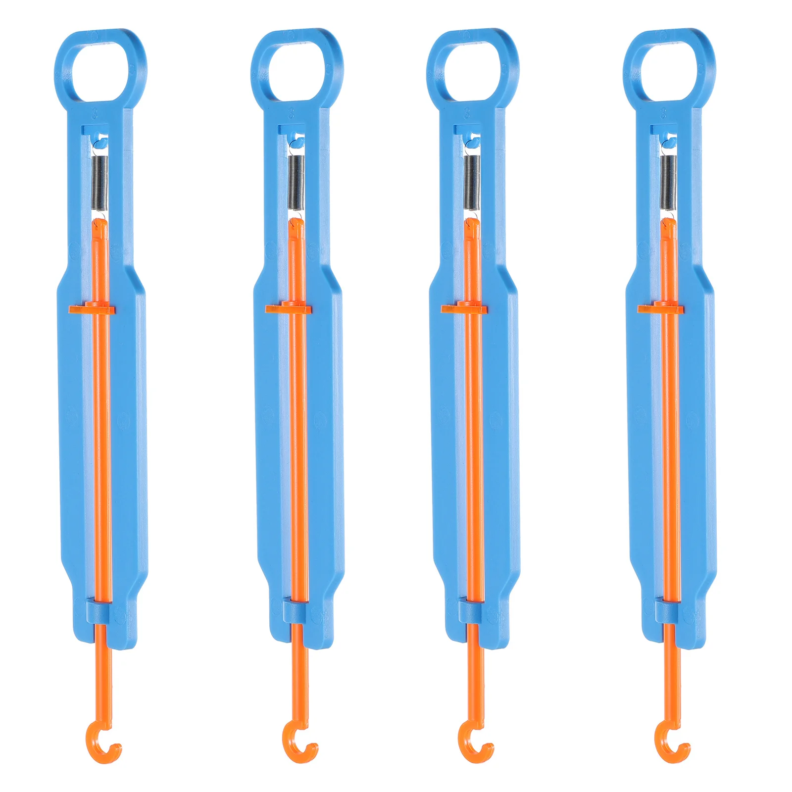 

4 set Spring Balance Scale Plastic Diy Spring Scale For Kids Science Learning Educational Experiment Trigger Pull Measurement