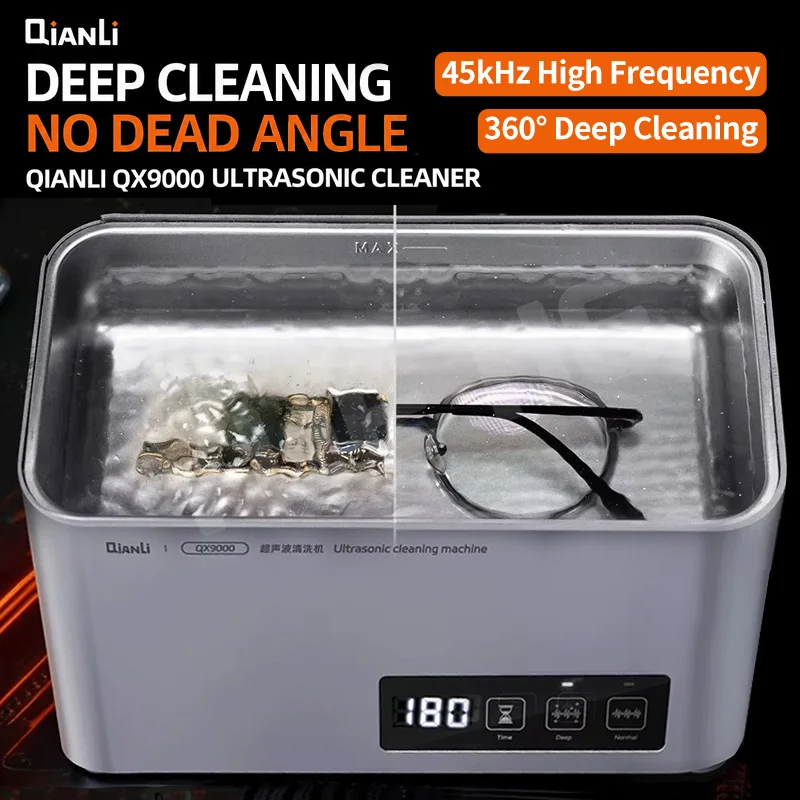 qianli-qx9000-digital-ultrasonic-cleaner-35w-deep-normal-cleaning-for-mobile-pcb-mainboard-eyeglasses-jewelry-repair-tools