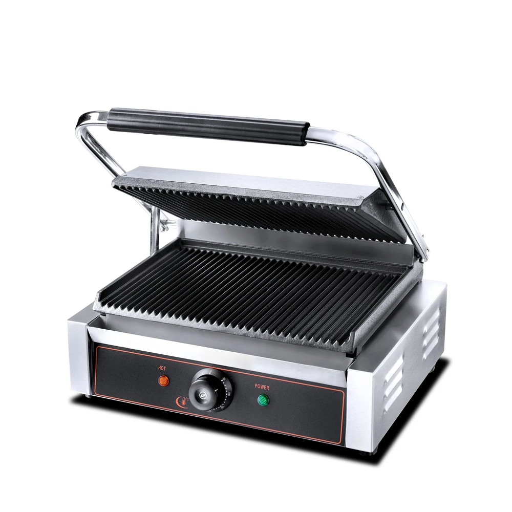 Hot Sale Commercial Electric Contact Grill Sandwich and Beef Toasting Machine