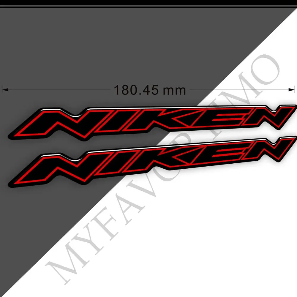 NIKEN GT-Emblem Malas de Bagagem para YAMAHA, Protetor Decalque, Carenagem, Motocicleta, Pára-brisa, Handguard, Tanque Pad Adesivo, Tronco