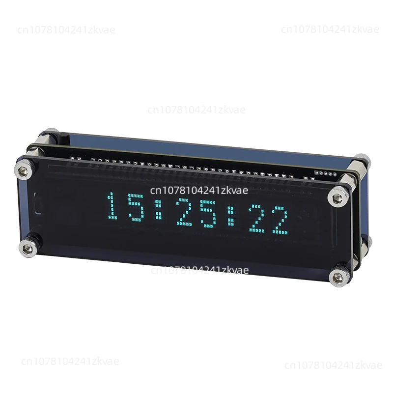 VFD Clock Creative Flipping Clock Real time Display Vacuum Fluorescent Display Screen WIFI Timing Automatic Calibration