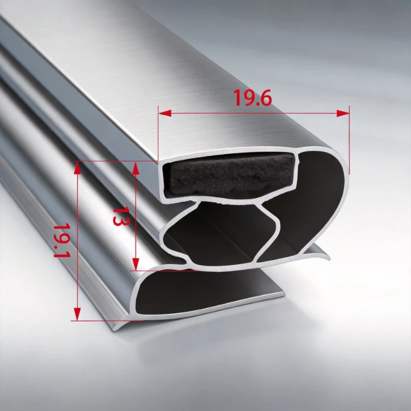 

2.5m Long Un-cut Refrigerator Door Sealing Gap Strip with Magnet for Freezer Closure - Delivery Door Pad Film #004