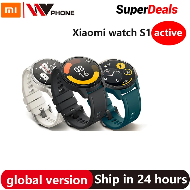 Xiaomi reloj inteligente S1 accesorio de pulsera resistente al agua 5ATM con control del ritmo cardiaco Bluetooth respuesta a llamadas Pantalla AMOLED de 1 43 pulgadas version Global AliExpress