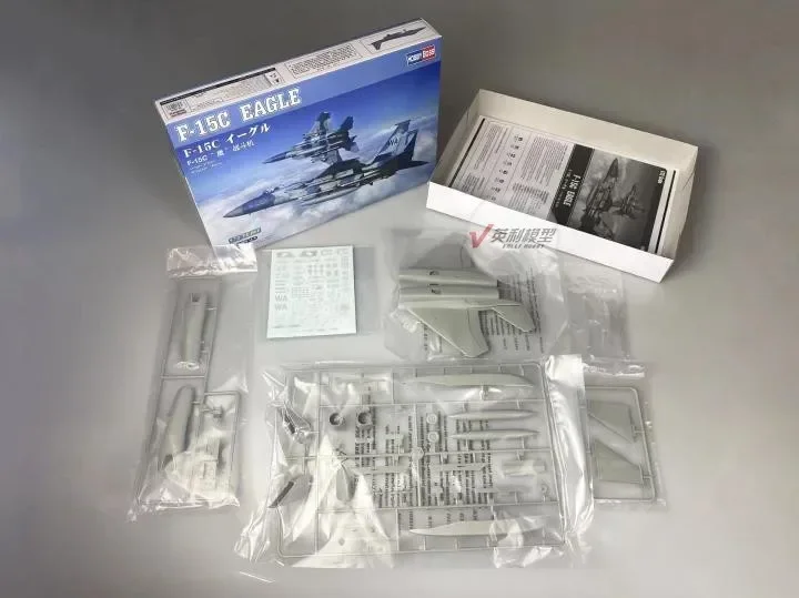 Hobby Boss 80270 1/72 Avión de EE. UU. F-15C Eagle Fighter Avión Bomber Modelo Jet Kit