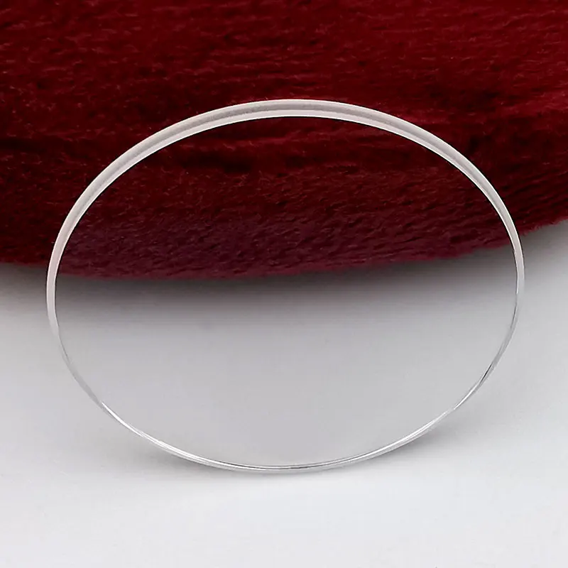 ساعة عميقة عالية الجودة عدسة كريستال الياقوت لـ RLX Tona 116500 116520 116508 126519 116509، أجزاء الساعة