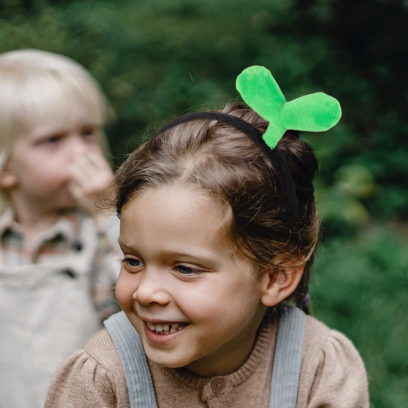 

2pcs Headband Hair Hoop Kids Girls Unique Bean Durable Birthday Gift Outdoor Activities Hair Band