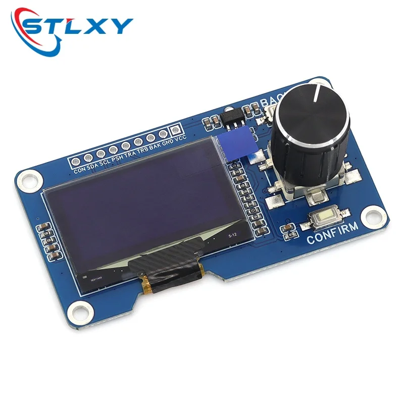 EC11 Encoder Button Matching 0.96Inch 1.3Inch OLED Display I2C White Blue Screen LCD Control Module