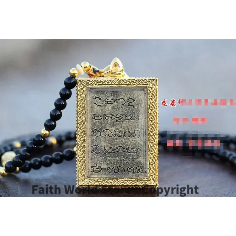 عرض خاص 2025 معبد آسيا تايلاند البوذية تشونغ دي فو القيمة بوذا تميمة قلادة السلامة الصحية طرد الأرواح الشريرة تعويذة