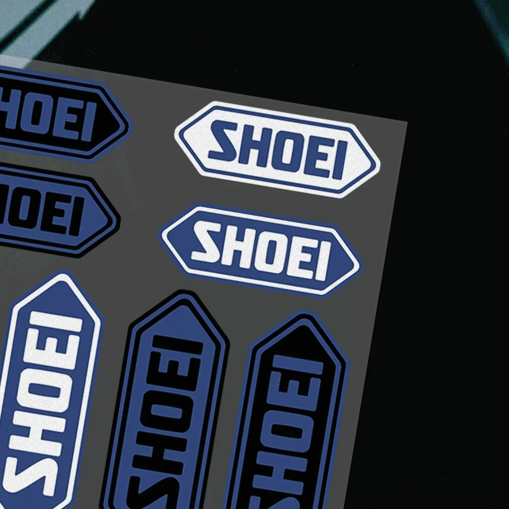 오토바이 스티커 방수 헬멧 탱크 자동차 바디 자전거 범용 비닐 데칼 S-SHOEI