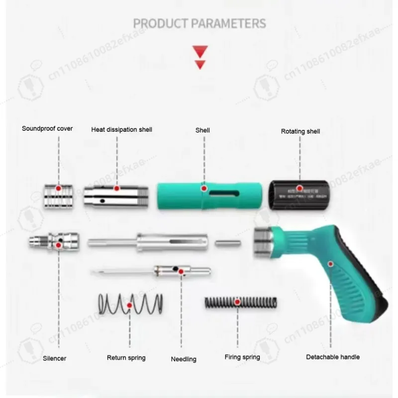 2025 Handheld Powerful Concrete Nail Gun，Dedicated Mini Cannon Nailer，Wall Concrete Nail Gun，Flooring Roofing Framing Palm Gun view 3