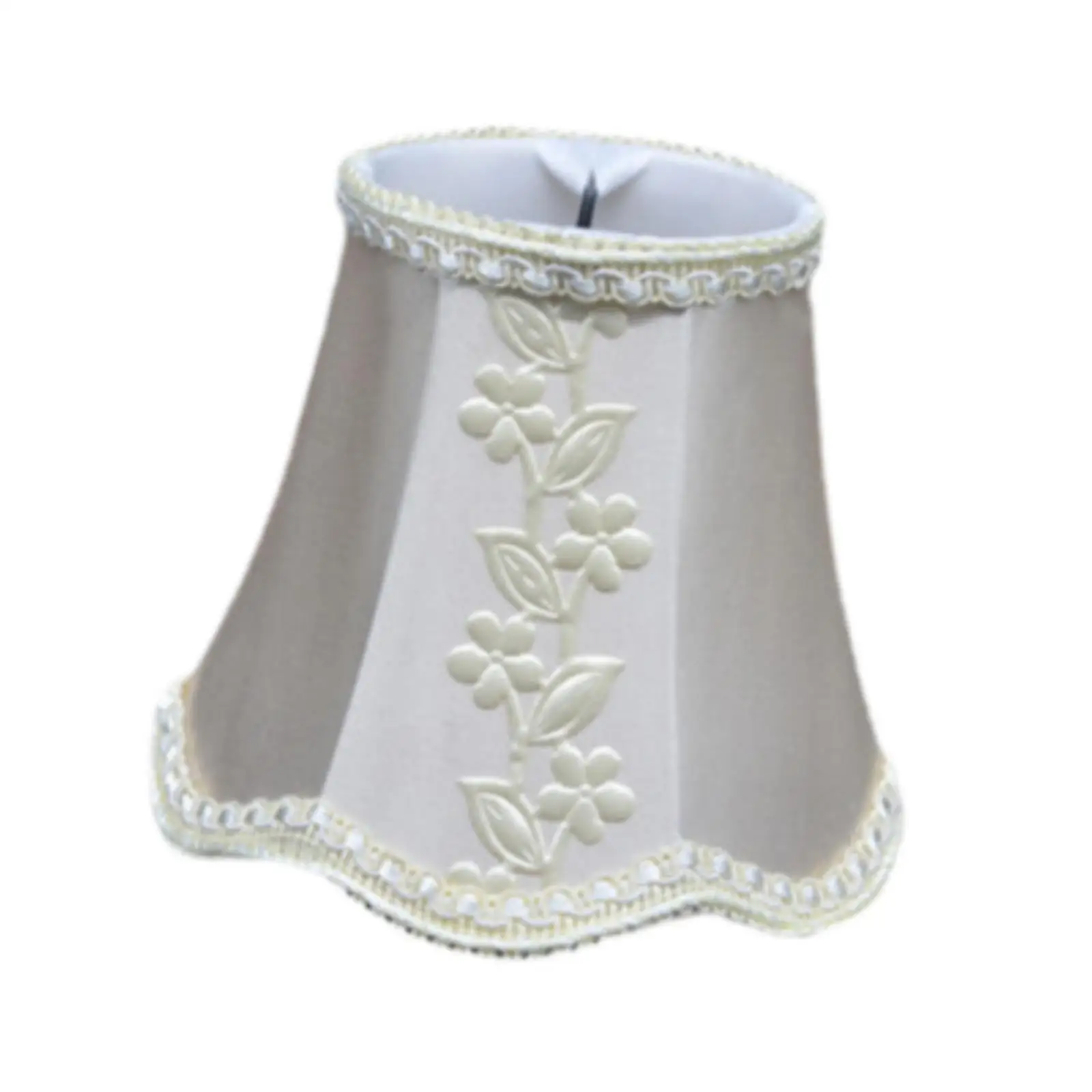 

Cloth Fabric Chandelier Lamp Shade Droplight Cover Lightweight Decoration Easily Install for Farmhouse Decor Wall Lamp Cover