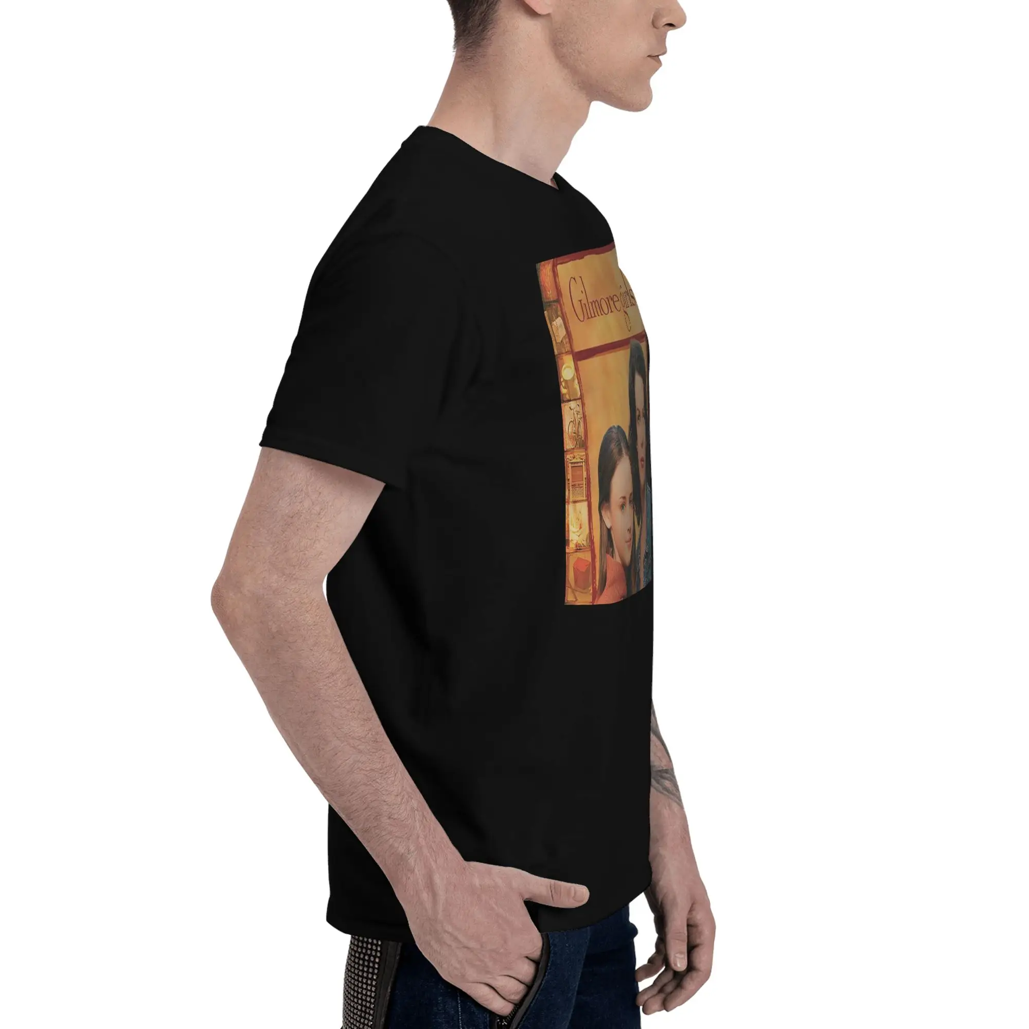 Gilmore Girls Graffiti 100% Cotton T-Shirt Men'sFashion T Shirts Men Crew Neck Short Sleeve S-6XL #3