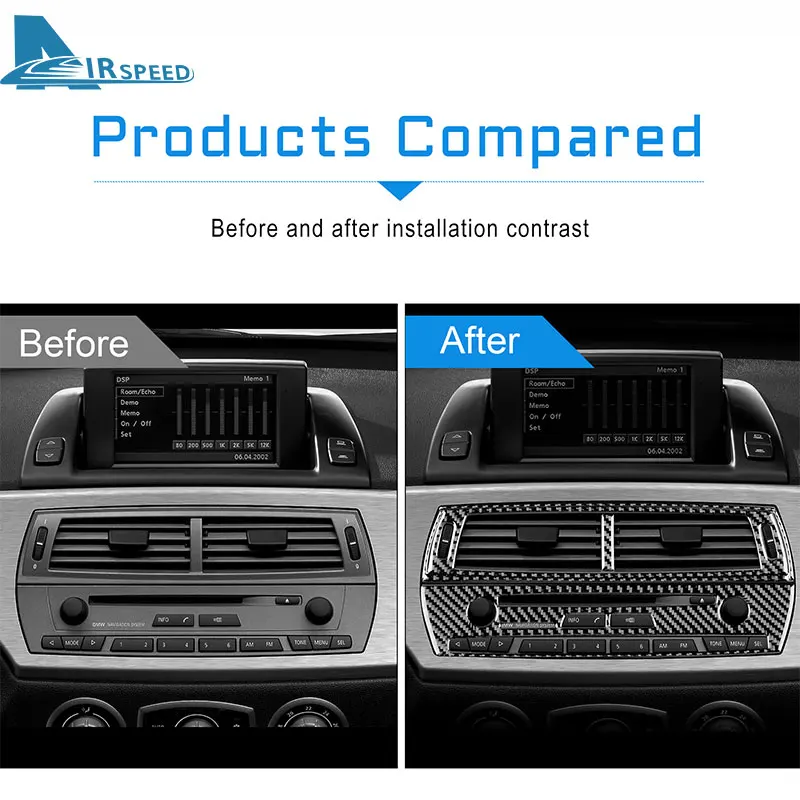 ألياف الكربون ملصقا لسيارات BMW Z4 E85 E86 2003-2008 اكسسوارات السيارات الداخلية غطاء الكسوة الديكور عجلة القيادة والعتاد التحول لوحة