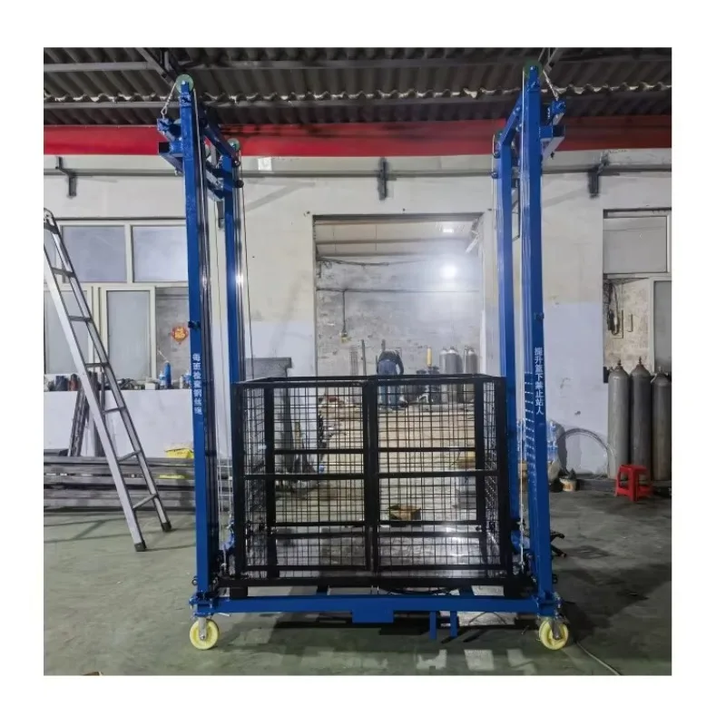 

Foldable Automatic Steel Electric Scaffolding Platform 300kg/500kg Load Capacity 2-8m Lifting Height for Aerial Construction
