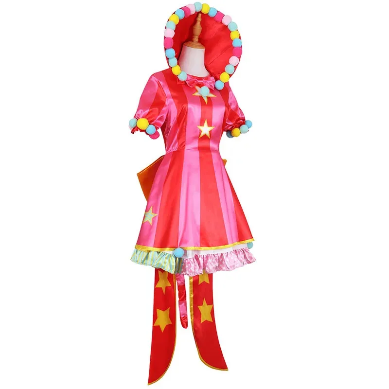 

aa69Anime Virtual Singer Miku Cosplay Dress Project Sekai Colorful ! The World's First Royal Highness Princess Stage Costum