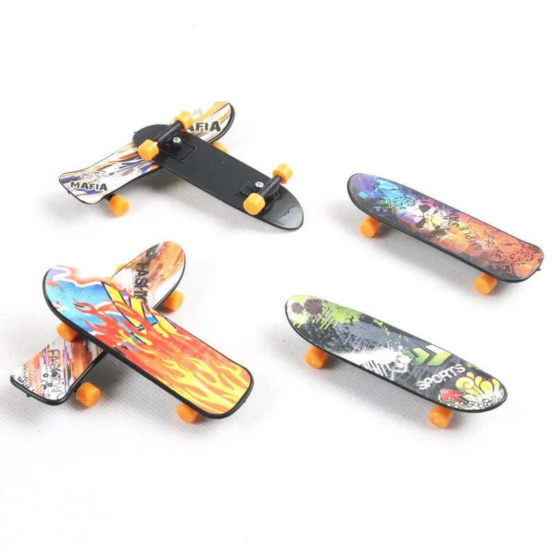 Finger Skate Board Fingerboard Toy Professional Stents Fingers Skate Set Novelty Children Christmas Gift H28