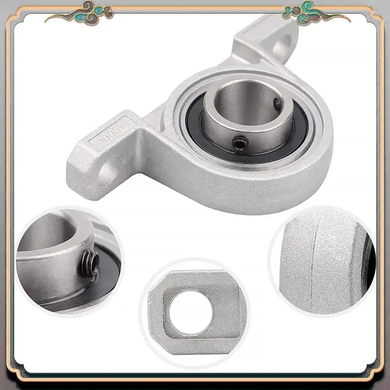 

Прочный 8 шт. корпус подшипника фланцевый подшипник 10 мм KP000 шарикоподшипник блок опорный подшипник для запасных частей для 3D-принтера