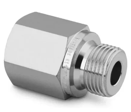 

【 SS-4-A-4RS 】 S Connector 1/4in NPT Inner X1/4 "ISO Parallel Outer