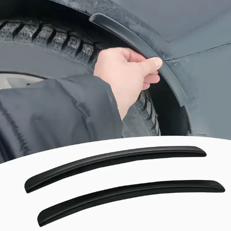 Soft Fender Flare Arch Protector Sticker Universal Anti Scratch Anti Collision Strip Mud Flaps For Car Exterior Spare Parts view 3