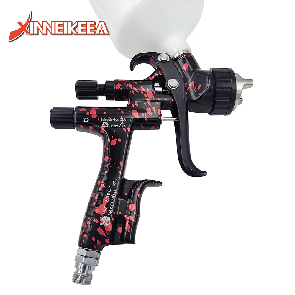 Saigaole T60 Spray Guns Automotive Finishes High Fogging Paints Sheet Metal Spray Guns Industrial Furniture Leather Spray Guns