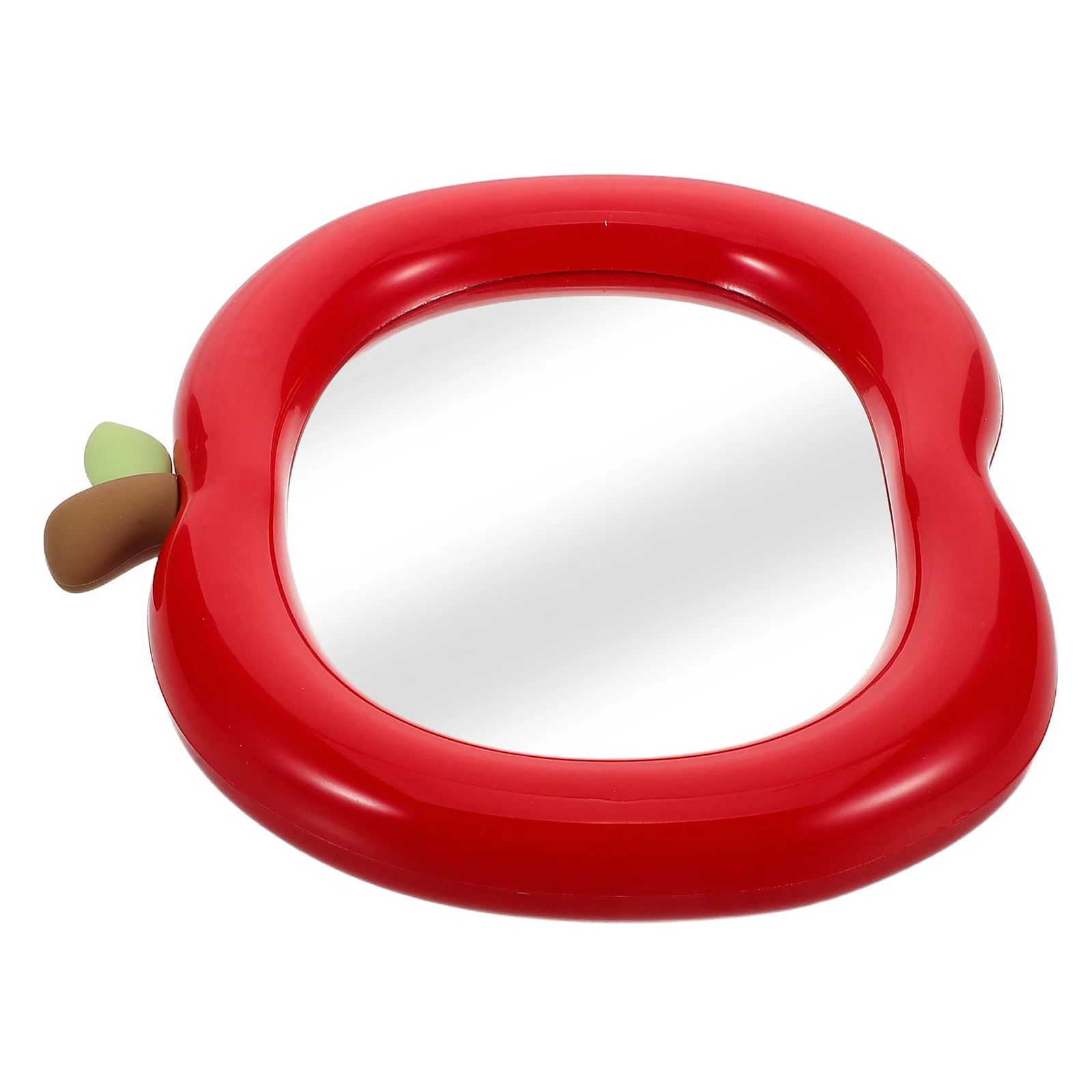 귀여운 휴대용 책상 거울 컴팩트 메이크업 거울 안정적인 스탠드 사무실 가정용 테이블탑 소녀 여성용 작은 핸드백 거울