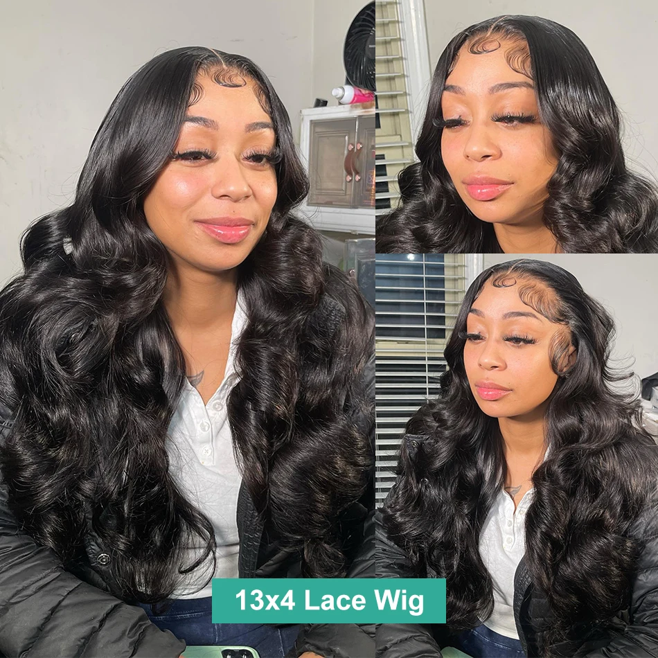 Meodi Body Wave 13x6 Hd Lace Frontal Wig Human Hair 30 40 Inch 13x4 Brazilian Pre Plucked Lace Wigs For Women 360 Lace Front Wig