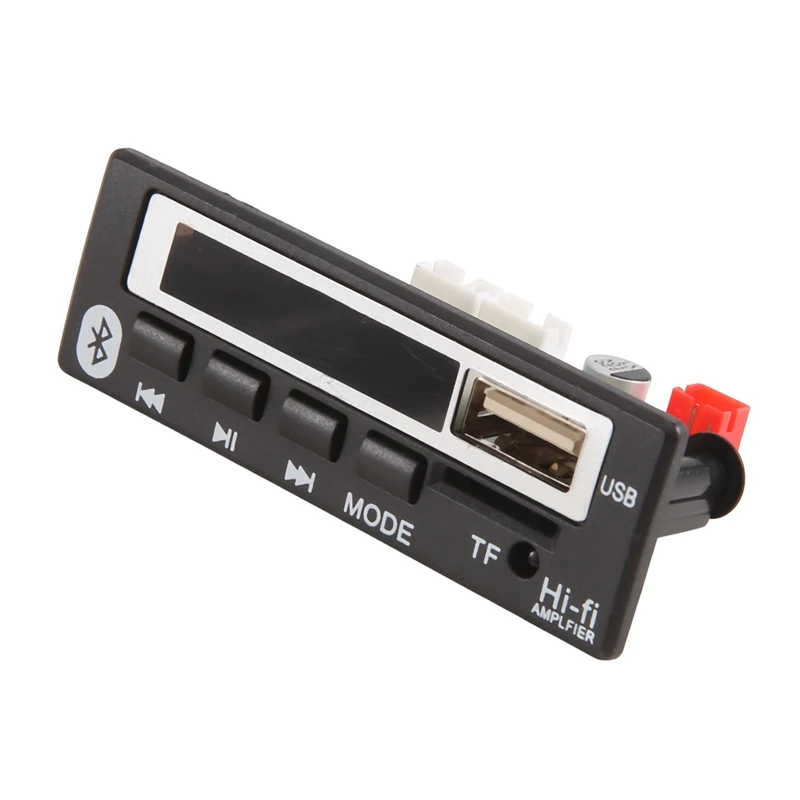 Color Screen Bluetooth MP3 Decoder Board Card Reader Bluetooth 5.0 Module Multi-Function Audio Accessories-DTD2
