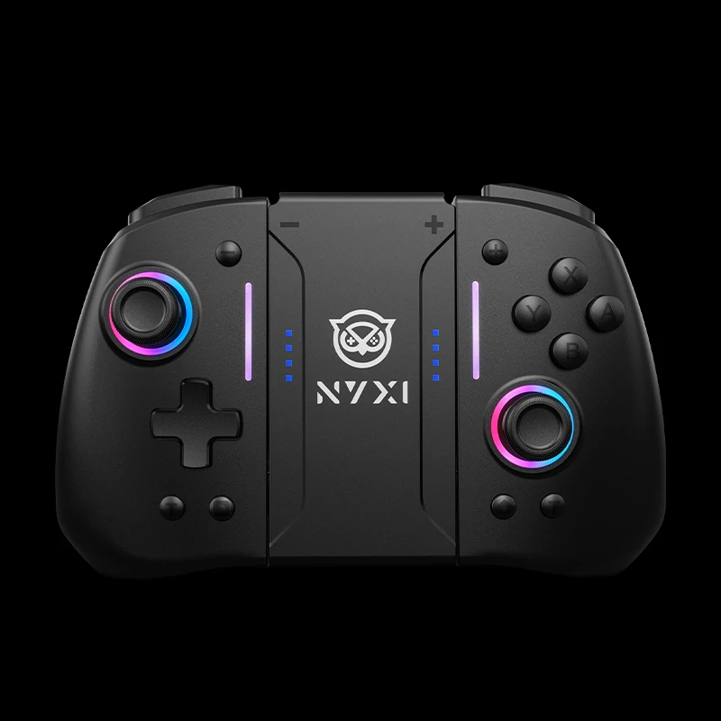 Controlador de juego Bluetooth NYXI Hyperion, mando inalámbrico negro para Nintendo Switch2/Switch OLED/Switch Lite