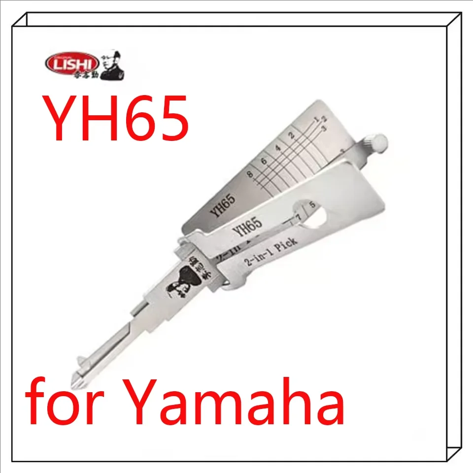 2026 NEUES Lishi 2-in-1 Pick/Decoder für Yamaha YH65 SCHLÜSSELSCHERWERKZEUG – Detail 1