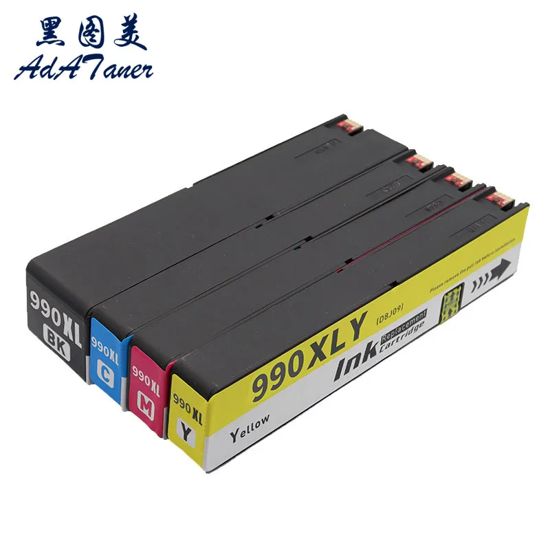 

990 X 990X InkJet Ink Cartridge For HP PageWide Pro 750dw/777z/MFP 772dn PageWide Color MFP 774dn/dns/ 779dn/dns / 755dn Printer