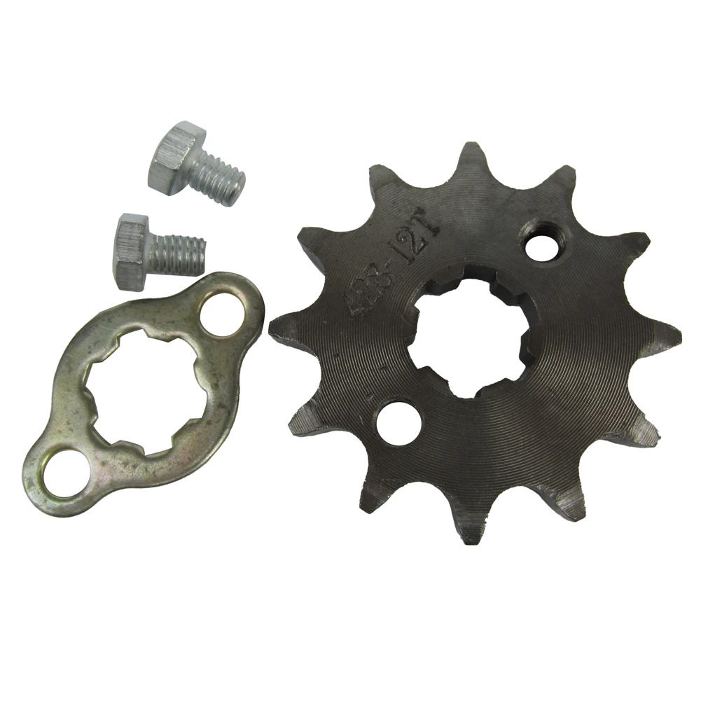 428# Chain 17 20mm 10T-19T Front Engine Sprocket For KAYO BSE SSR SDG Dirt Pit Bike ATV Quad Go Kart Moped Scooter Motorcycle