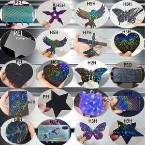 バンブラブビルドプレートのジューウピン257x257スプリングスチールシートPEI PEO H1H PEYシートA1 X1C P1Sビルドプレート3Dプリンター竹ラボ 10ベストセールスPEIベッド-2