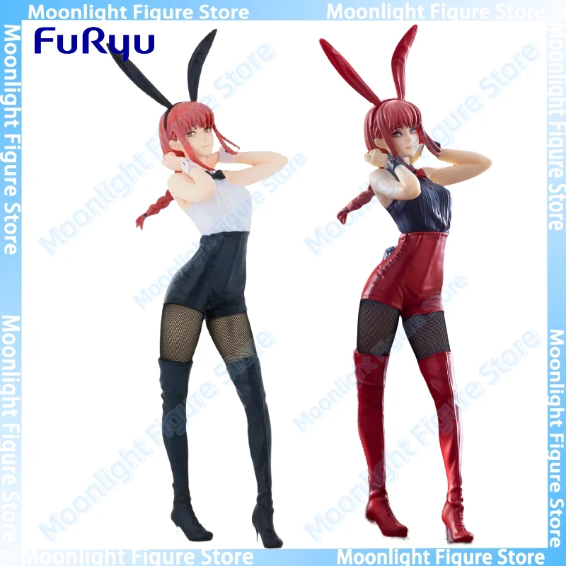

В наличии FuRyu BiCute Bunnies Makima Bunny Girl Desktop Cute Dolls Аниме Фигурка Игрушка Подарочная Модель Коллекция