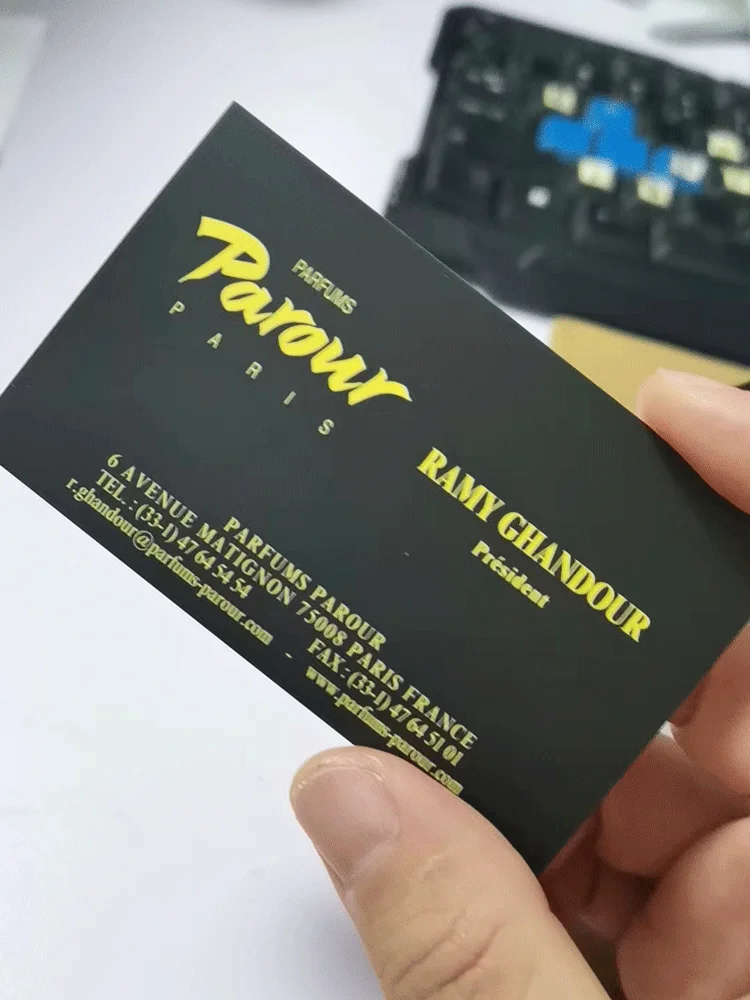 Custom Paper Card Personalise Bussiness Cards