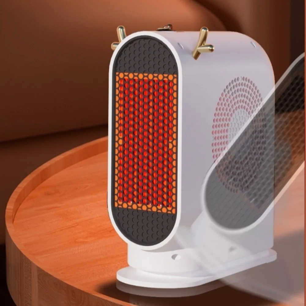 Quiet Operation Intelligent Thermostat Desktop Electric Heater EU/US Thermostat Control Electric Heating Tool Heater Fan Office