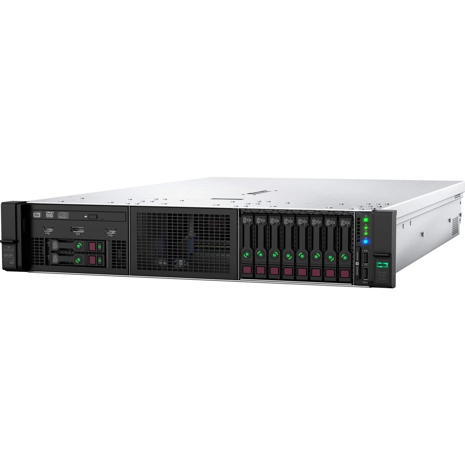 Venda quente hpe prolíant dl380 gen10 ssd hdd 96g ram rack servidor