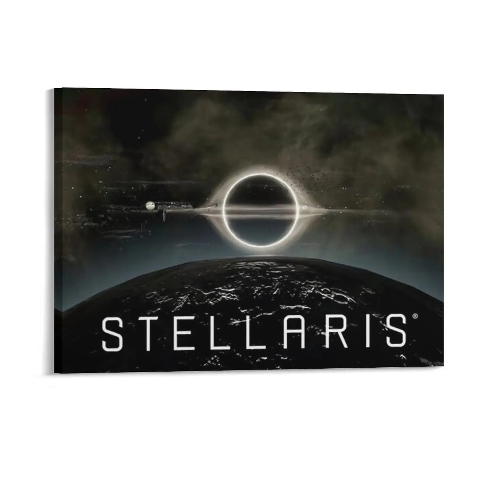 Stellaris Photographic Print Canvas Painting Pub Iron Painting Wall Decor Garage Framed Wall Paintings