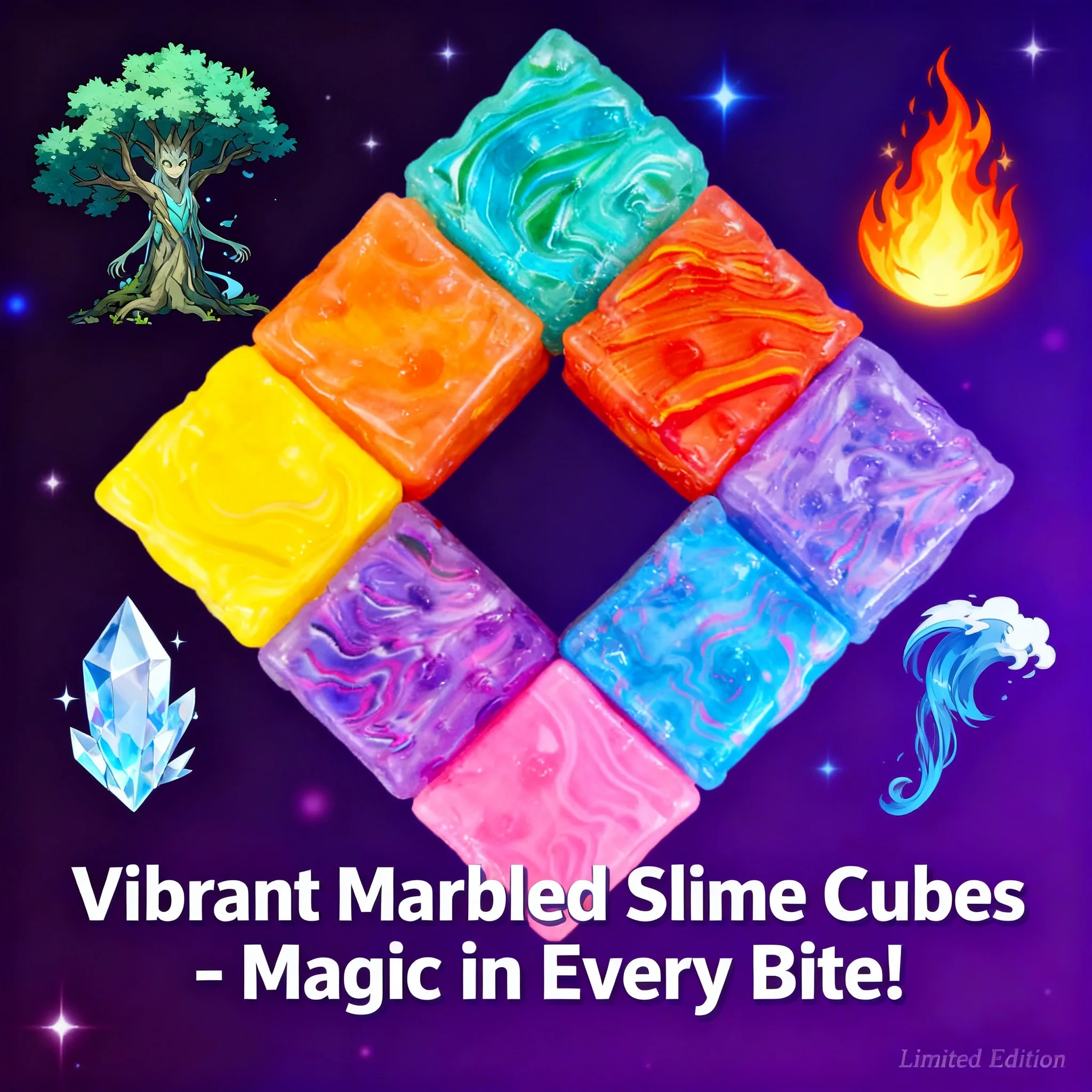 

Moonshine Cheese Dough Squishy Squeeze Stress Relief Slow Rising Toy Fun Cube Play Putty Decompression Ball