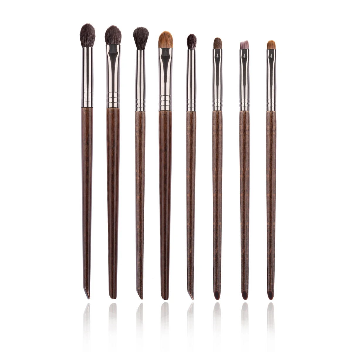 OVW 8 PCS Professional Goat Hair  Eye Shadow Brush Blending Eyebrow Eyeliner Eyeshadow  Beauty Makeup Brushes Set