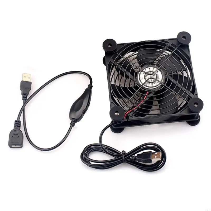 E65E DC5V 2000RPM 120mm Variable Speed Fan for Small Electronic Equipment Cooling Ventilation Exhaust Projects